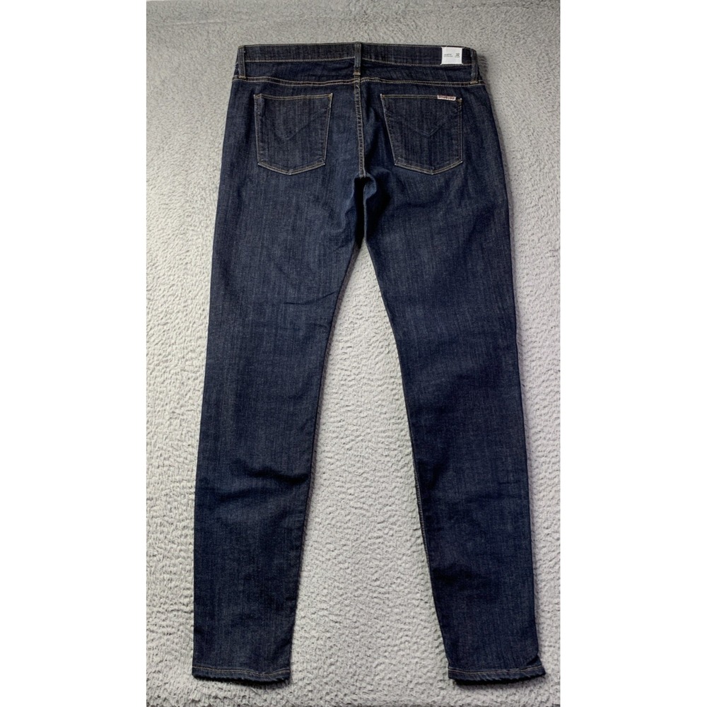 Hudson Jeans Womens 32 Juliette Super Skinny Blue Mid Rise Ankle Zippers NWOT - Picture 10 of 13